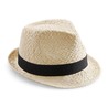 Hat - B720:Natural, 100% paper; sweatband: 100% polyester, L/XL